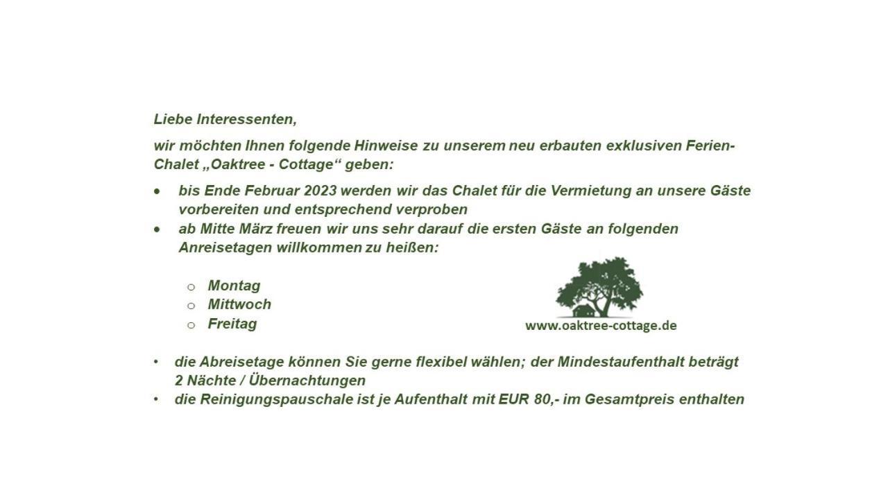 Oaktree-Cottage Löhnberg Εξωτερικό φωτογραφία